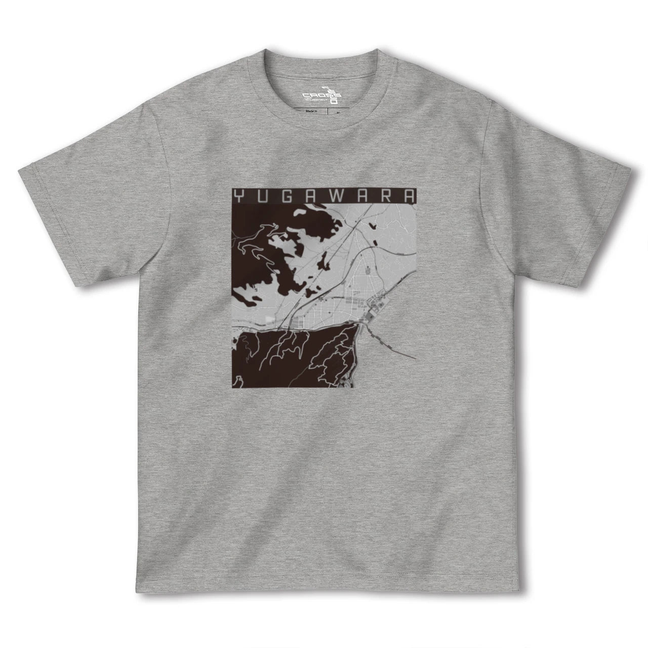 【湯河原(神奈川県)】地図柄ヘビーウェイトTシャツ