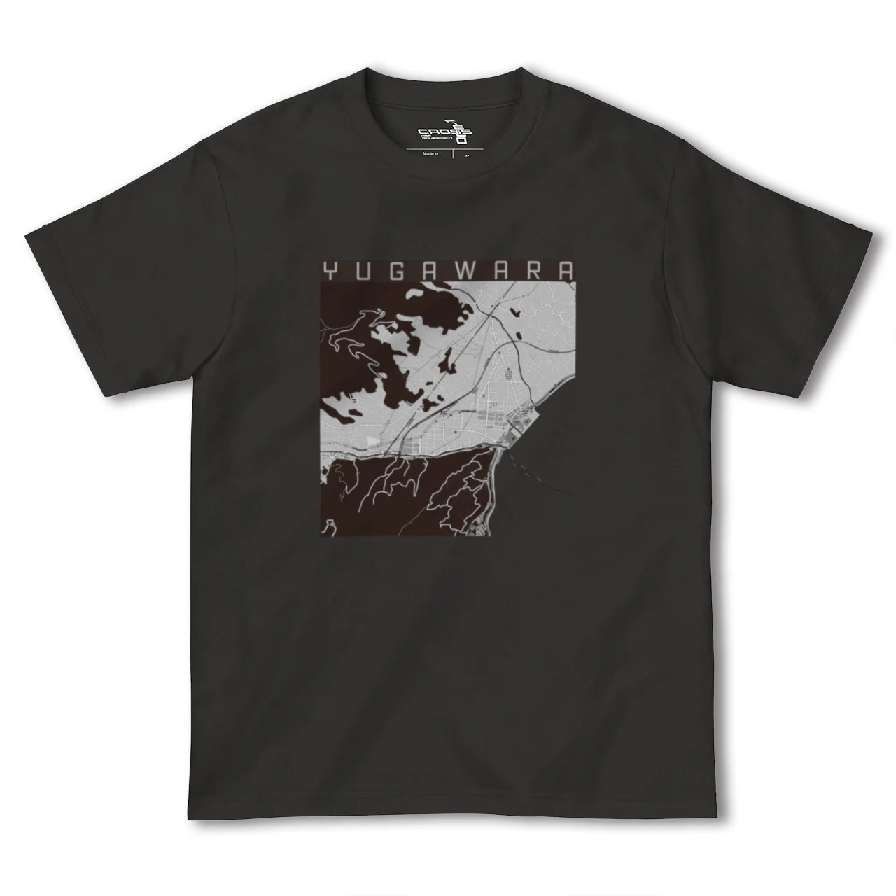 【湯河原(神奈川県)】地図柄ヘビーウェイトTシャツ