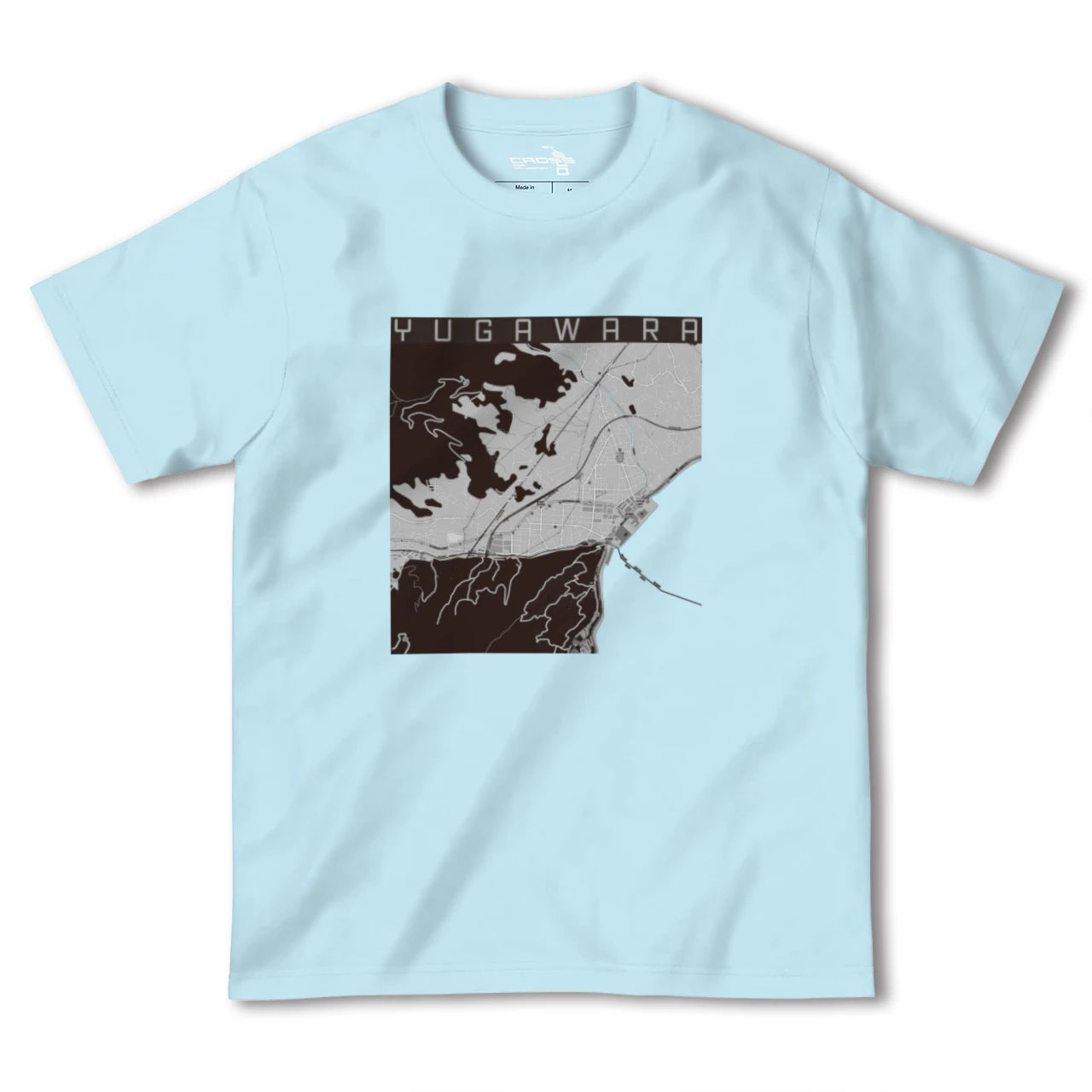 【湯河原(神奈川県)】地図柄ヘビーウェイトTシャツ
