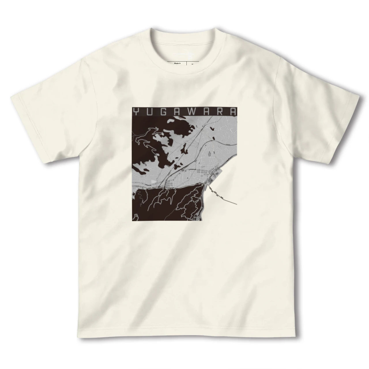 【湯河原(神奈川県)】地図柄ヘビーウェイトTシャツ