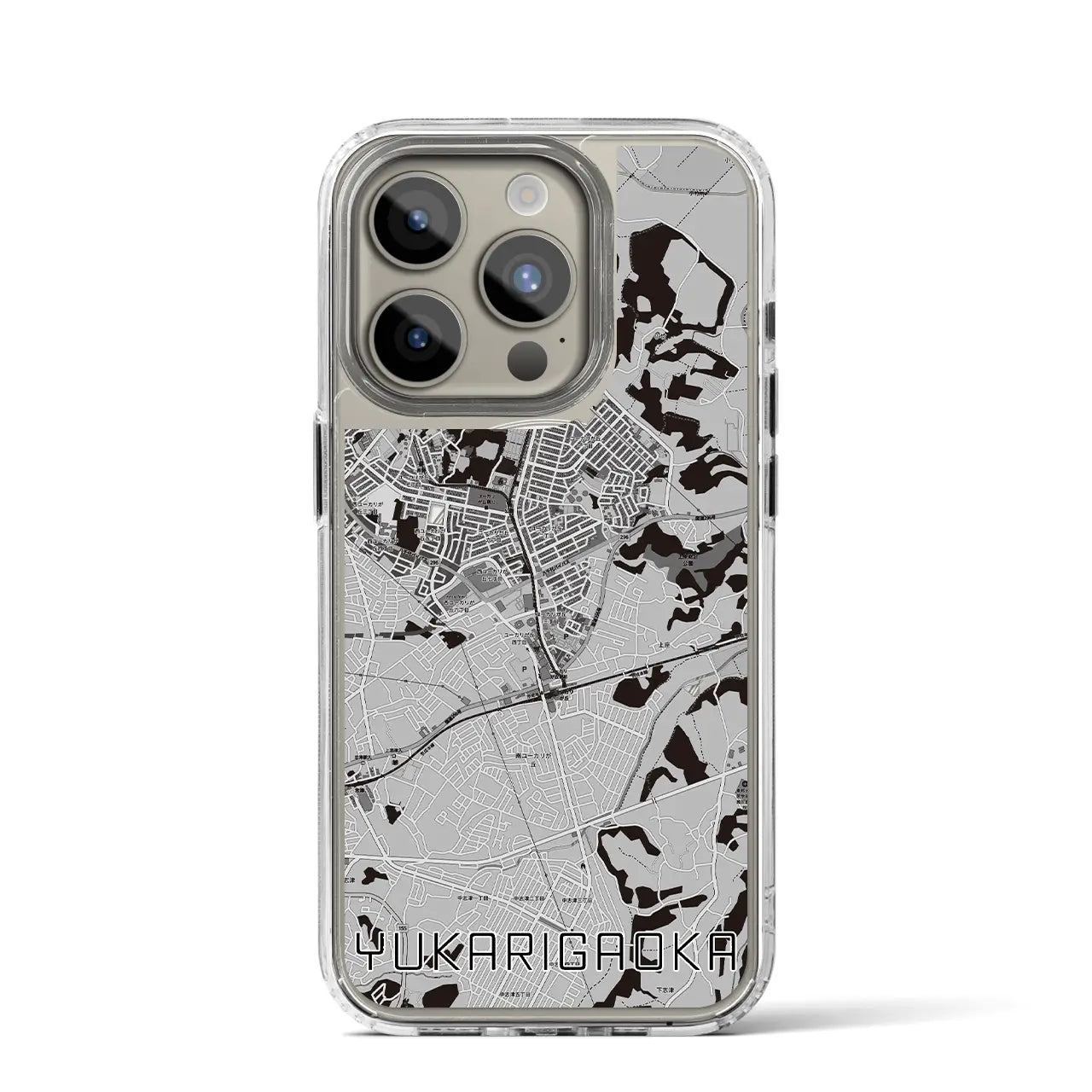 【ユーカリが丘(千葉県)】地図柄iPhoneケース(MagSafeタイプ)