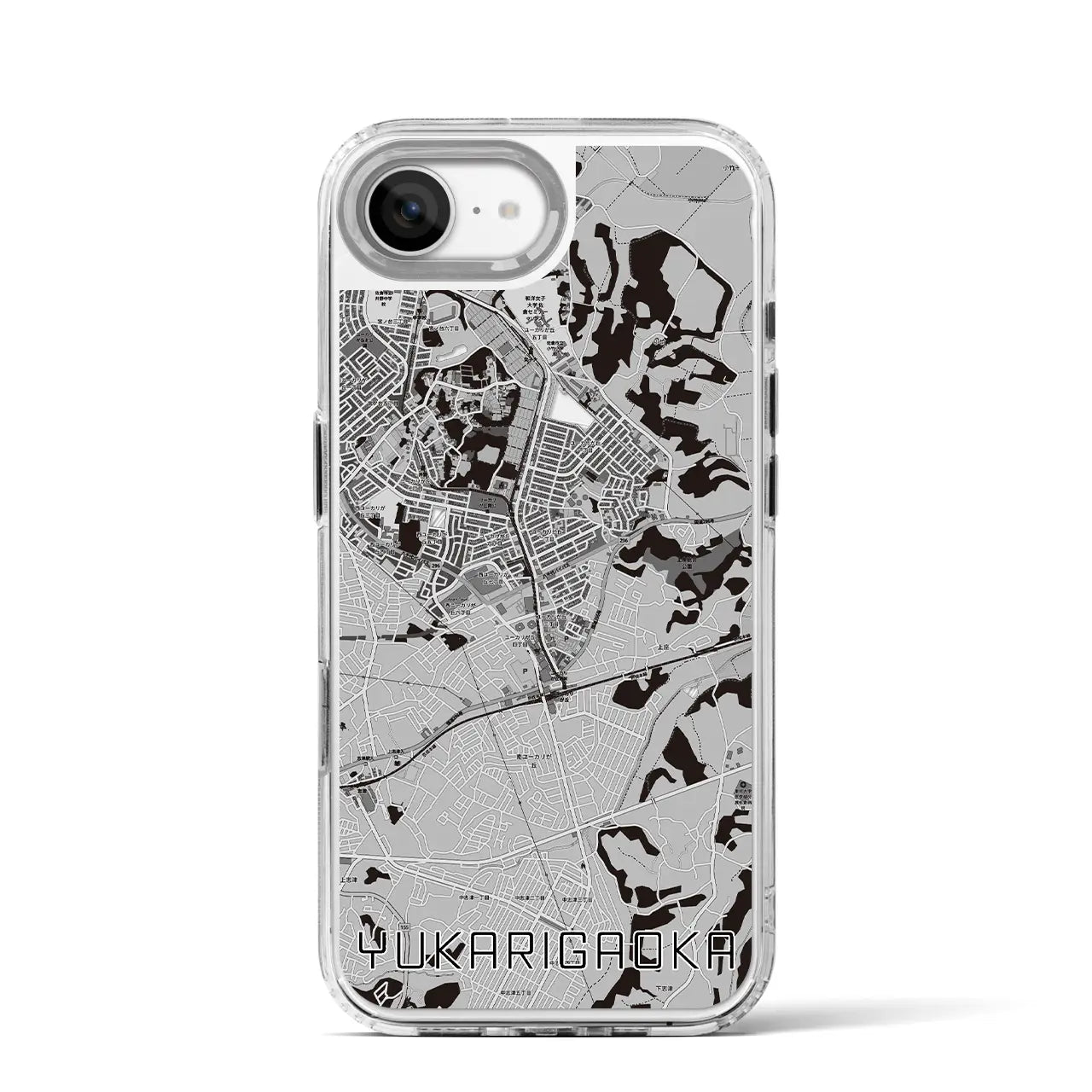 【ユーカリが丘(千葉県)】地図柄iPhoneケース(MagSafeタイプ)