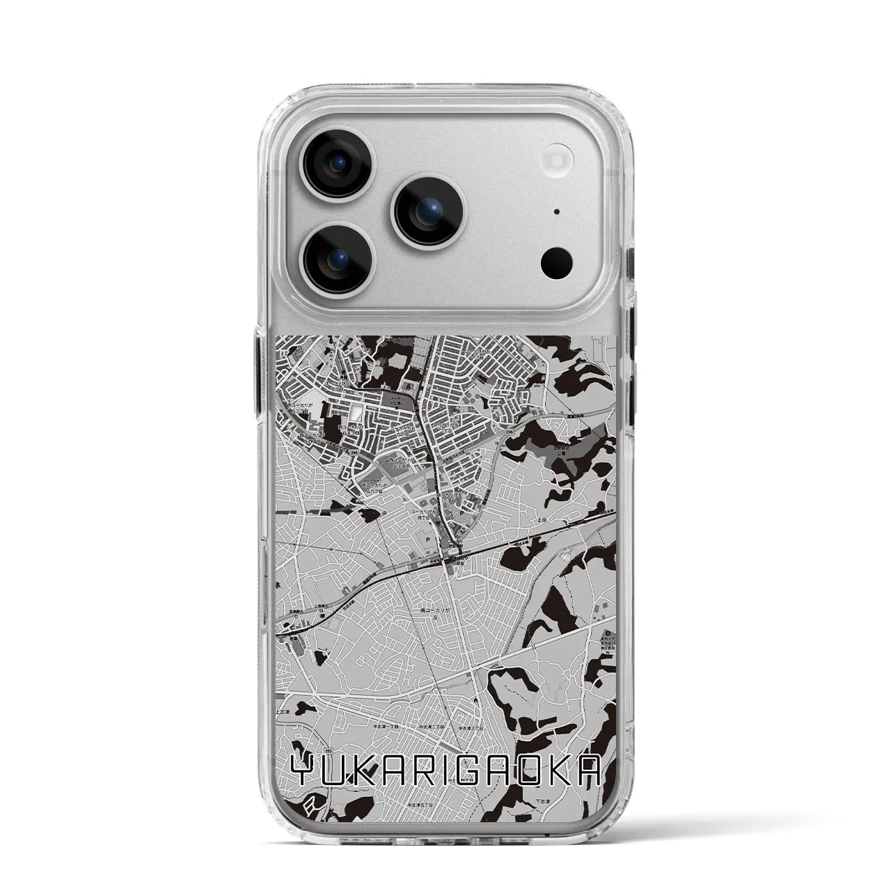 【ユーカリが丘(千葉県)】地図柄iPhoneケース(MagSafeタイプ)