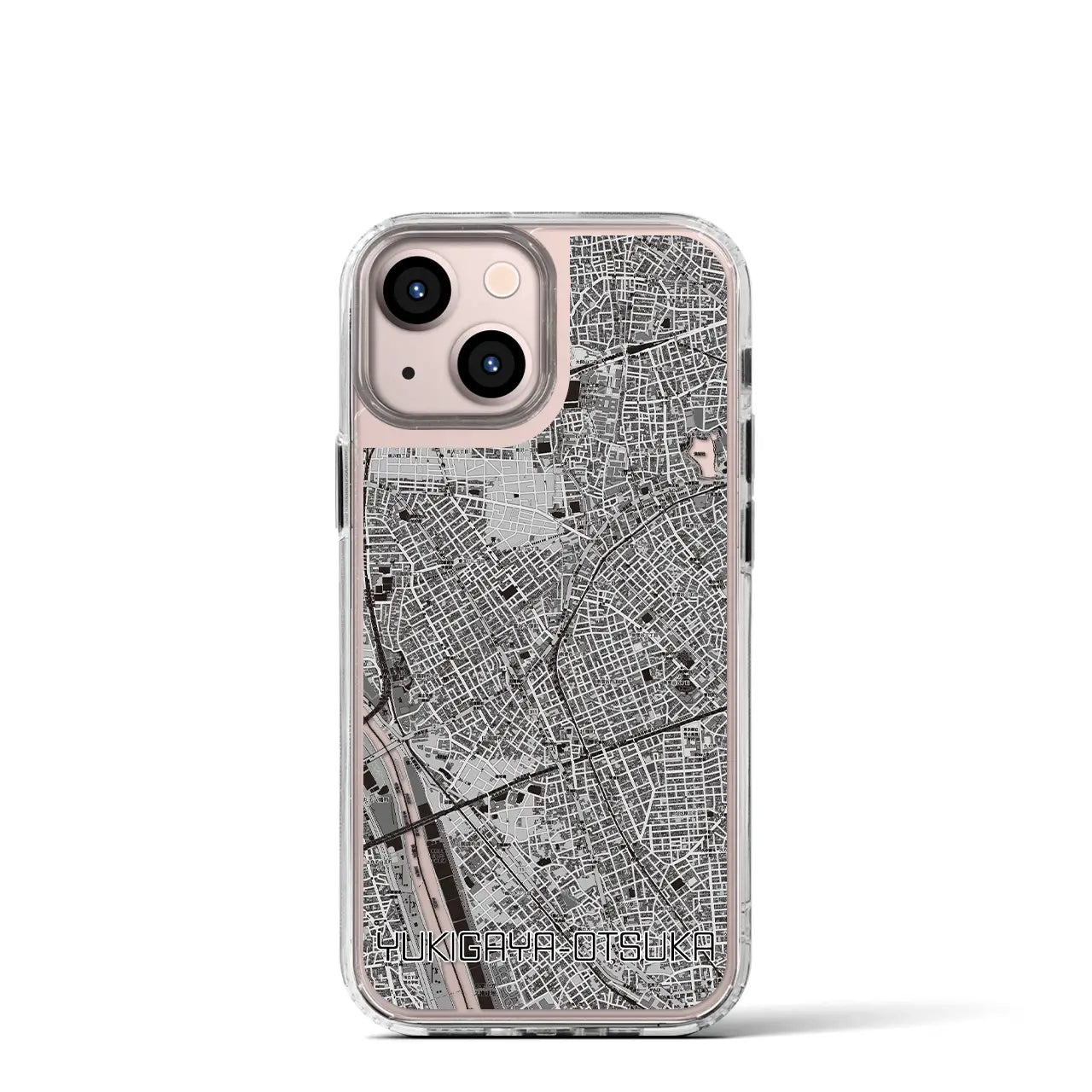 【雪が谷大塚(東京都)】地図柄iPhoneケース(MagSafeタイプ)
