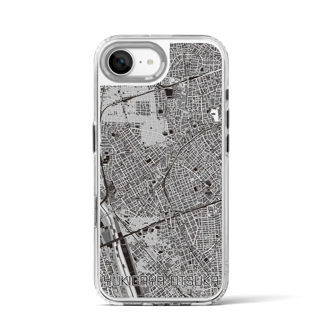 【雪が谷大塚(東京都)】地図柄iPhoneケース(MagSafeタイプ)