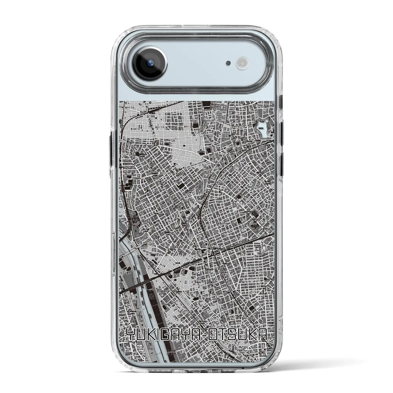 【雪が谷大塚(東京都)】地図柄iPhoneケース(MagSafeタイプ)