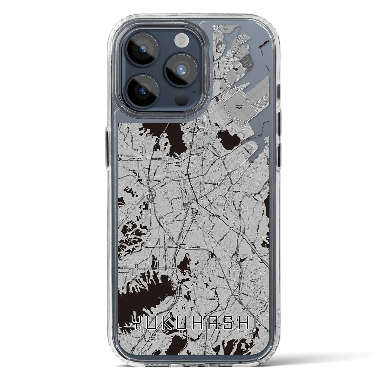 【行橋(福岡県)】地図柄iPhoneケース(MagSafeタイプ)