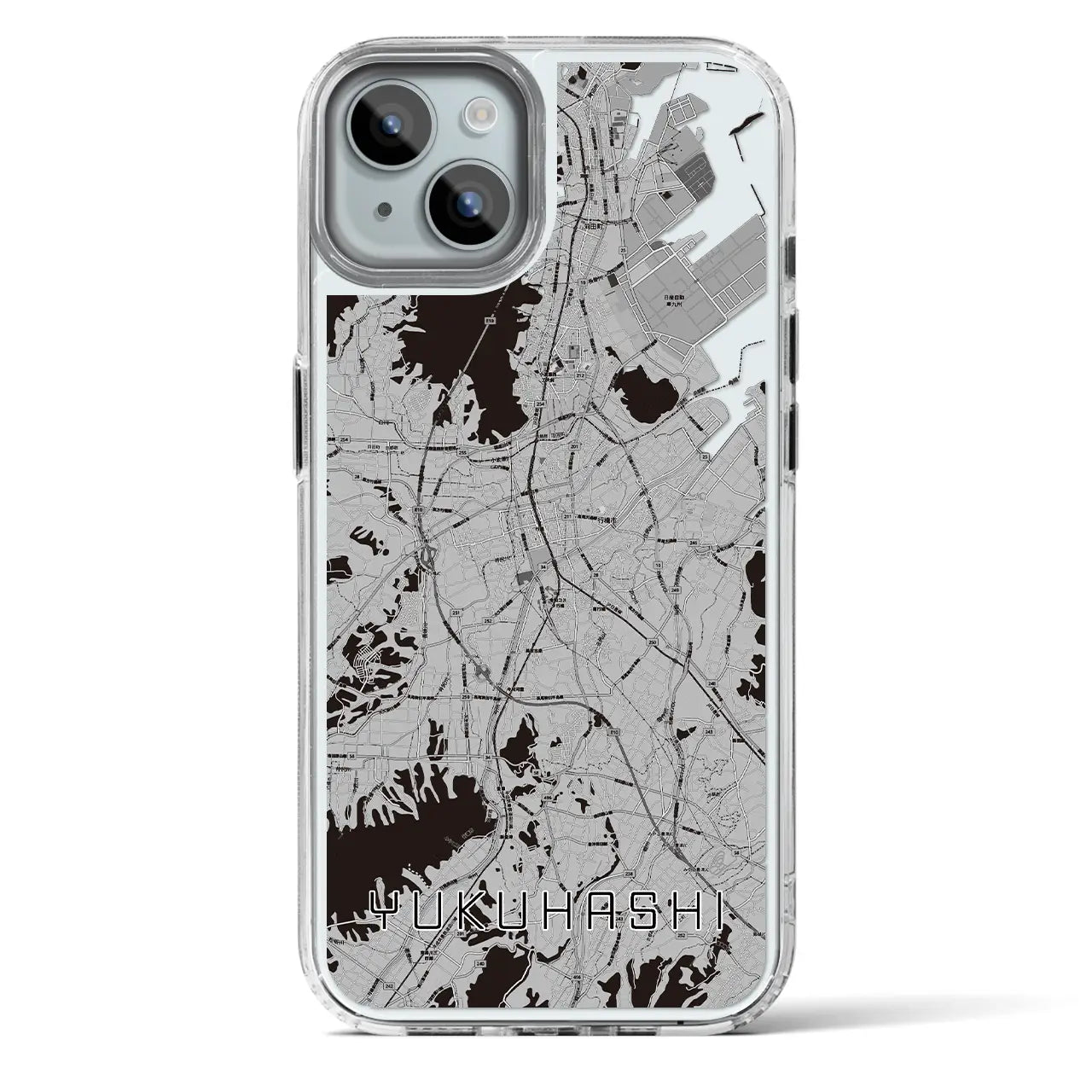 【行橋(福岡県)】地図柄iPhoneケース(MagSafeタイプ)