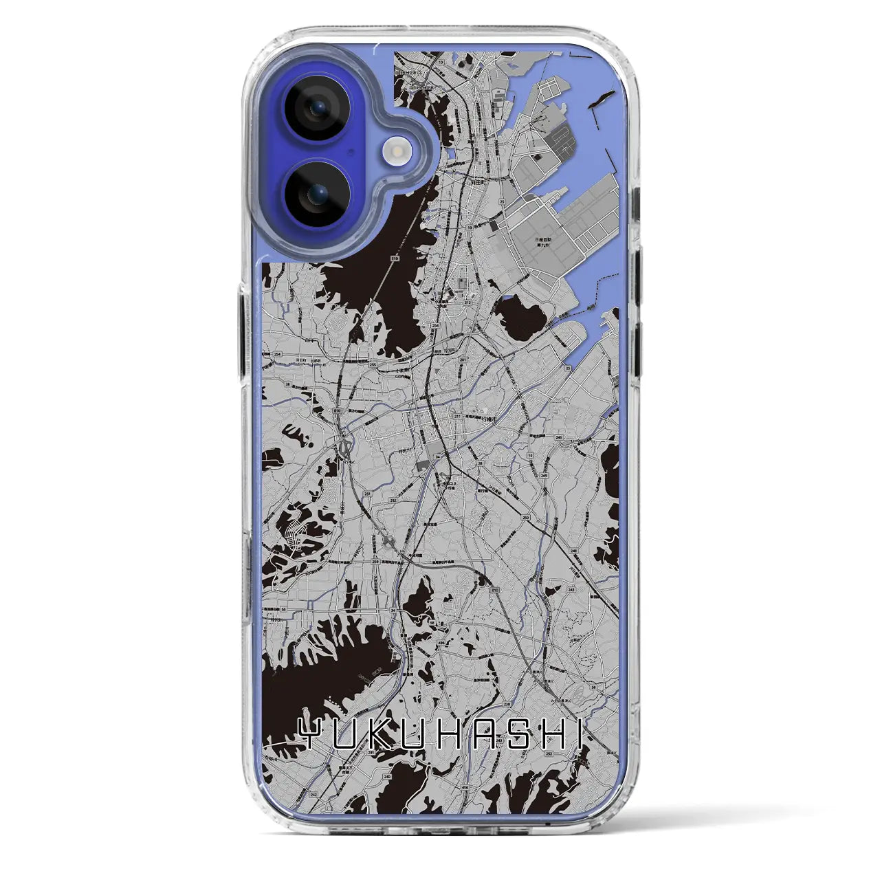 【行橋(福岡県)】地図柄iPhoneケース(MagSafeタイプ)