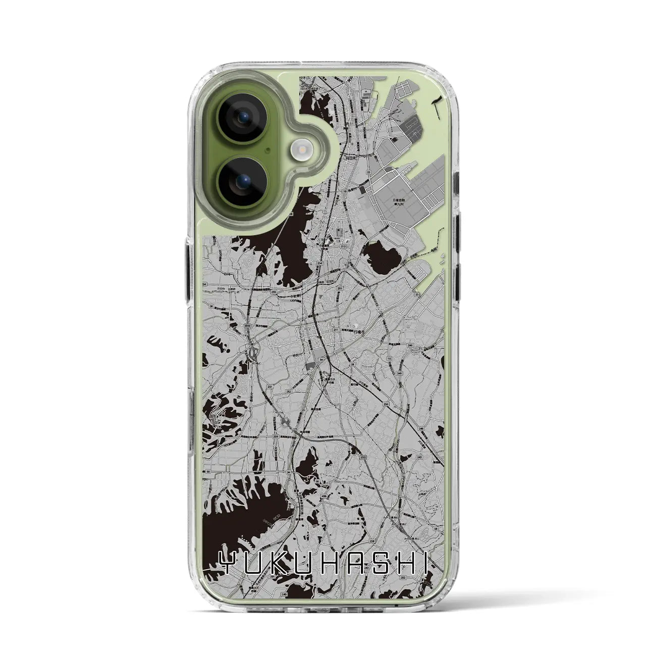 【行橋(福岡県)】地図柄iPhoneケース(MagSafeタイプ)