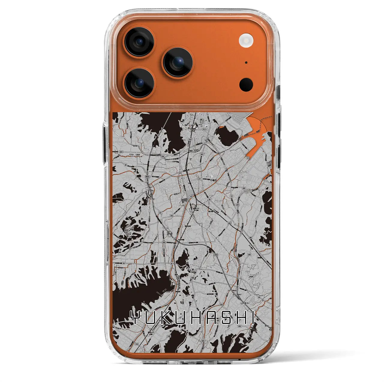 【行橋(福岡県)】地図柄iPhoneケース(MagSafeタイプ)