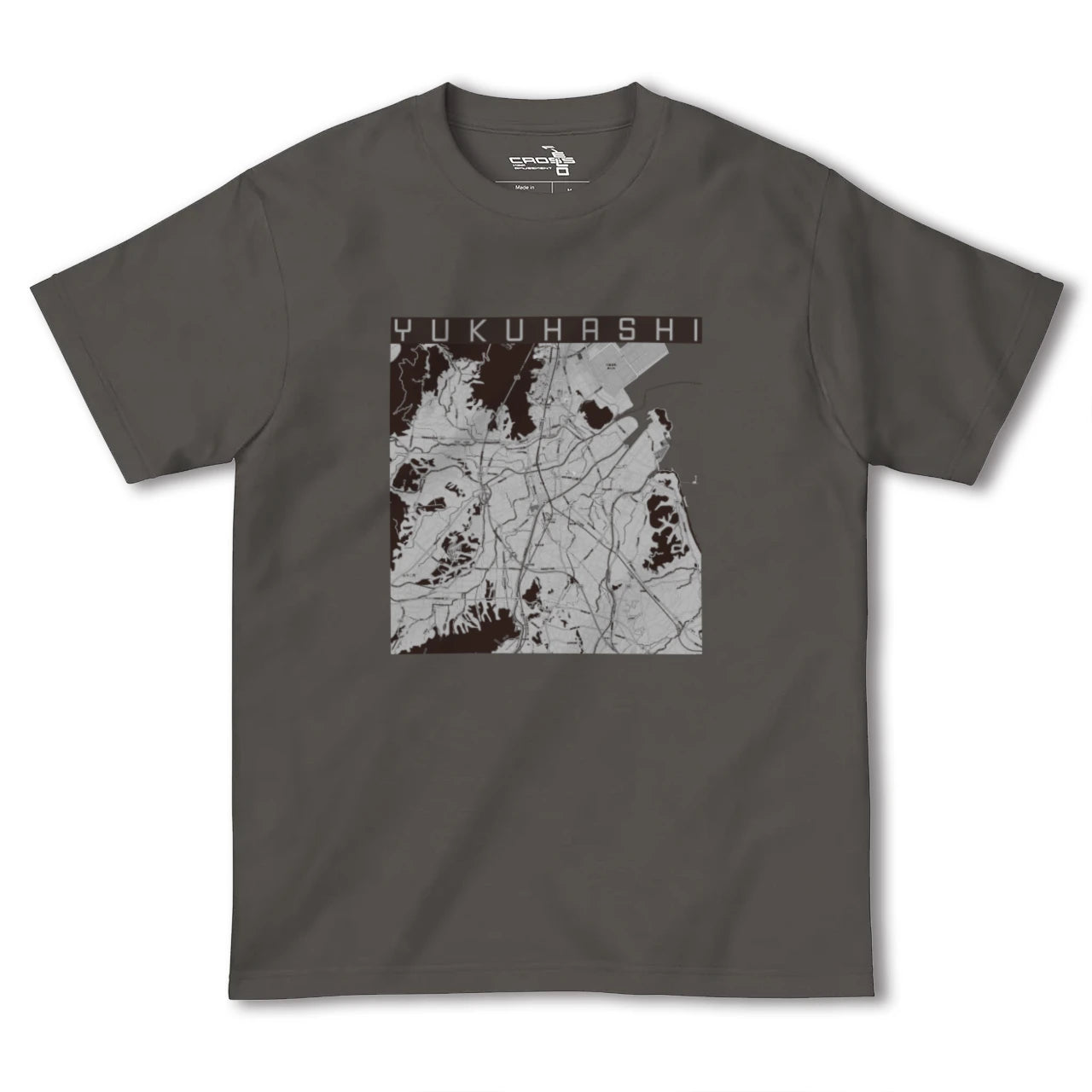 【行橋(福岡県)】地図柄ヘビーウェイトTシャツ