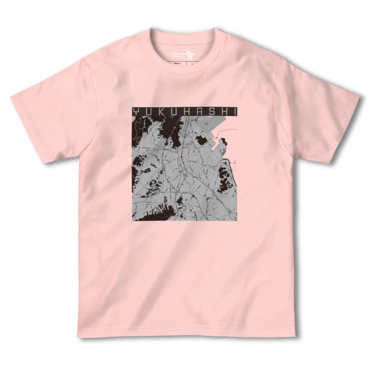 【行橋(福岡県)】地図柄ヘビーウェイトTシャツ