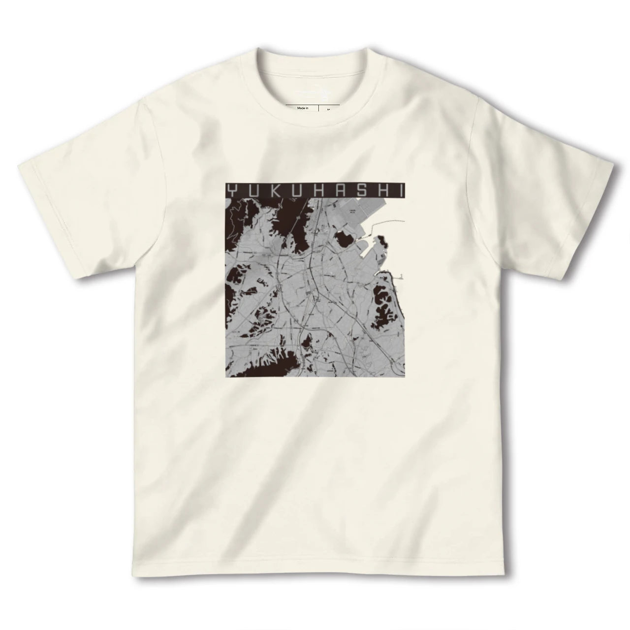 【行橋(福岡県)】地図柄ヘビーウェイトTシャツ
