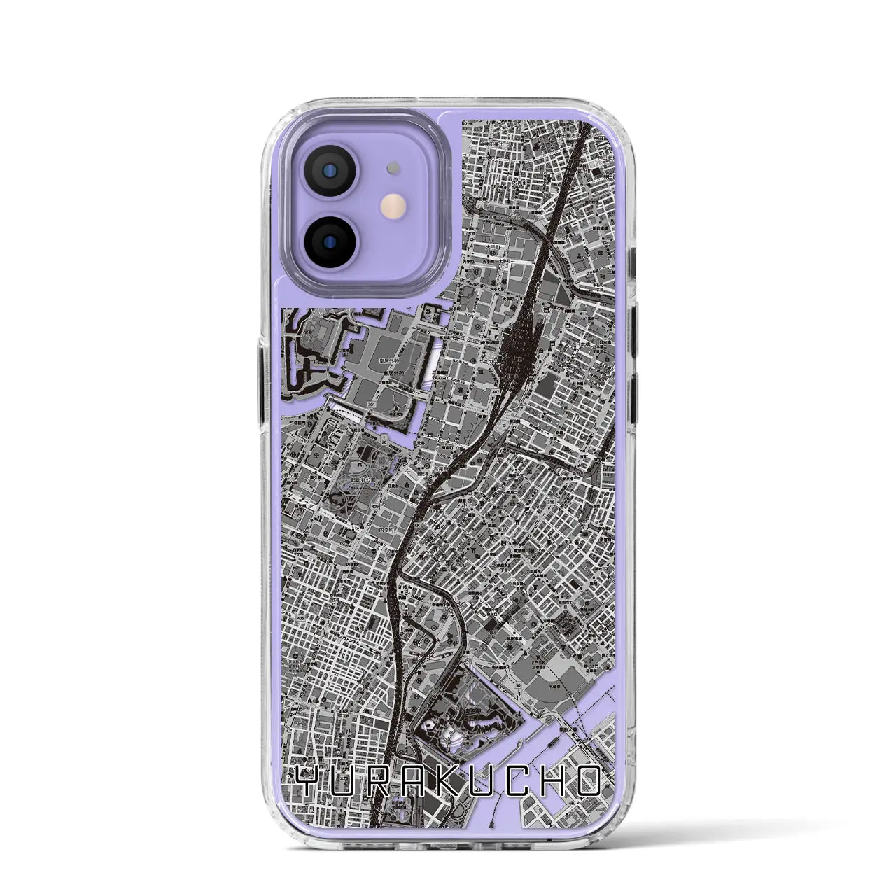 【有楽町(東京都)】地図柄iPhoneケース(MagSafeタイプ)