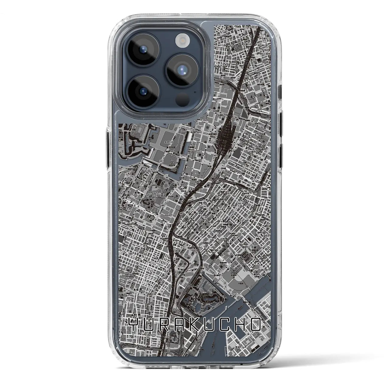 【有楽町(東京都)】地図柄iPhoneケース(MagSafeタイプ)
