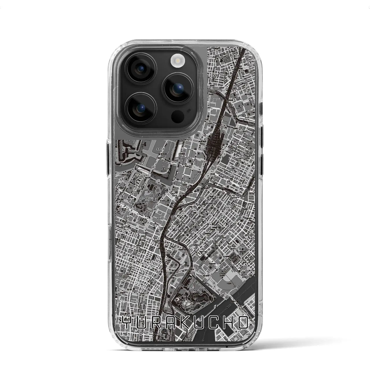 【有楽町(東京都)】地図柄iPhoneケース(MagSafeタイプ)