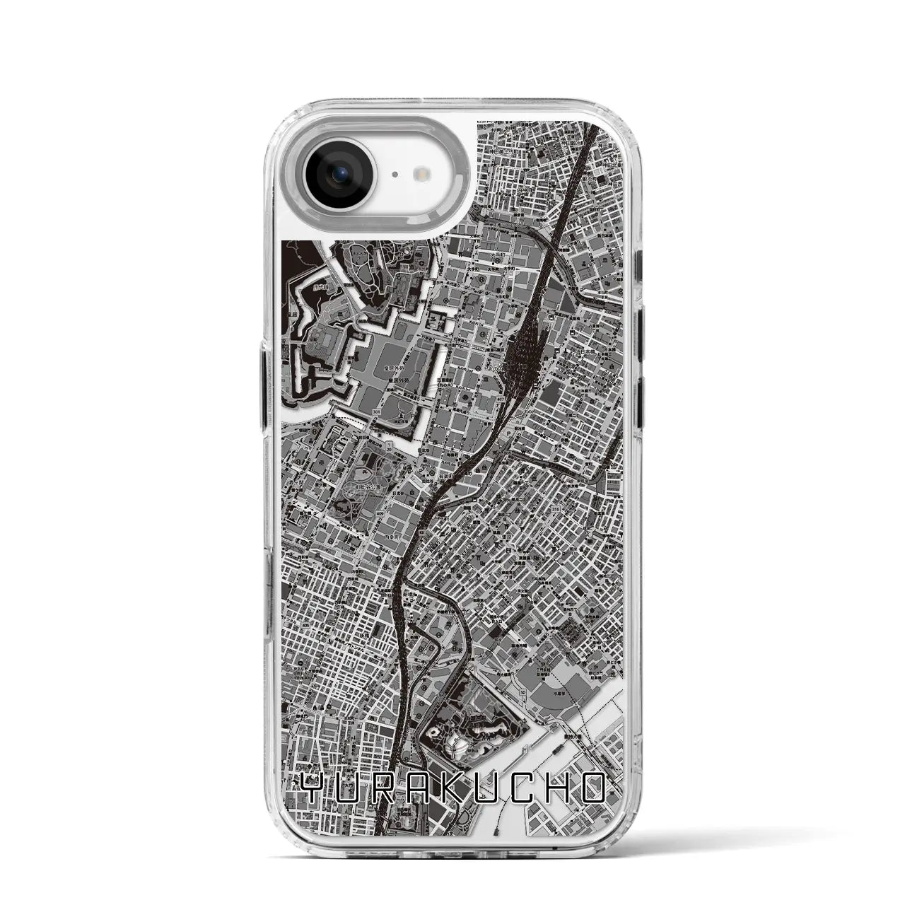 【有楽町(東京都)】地図柄iPhoneケース(MagSafeタイプ)