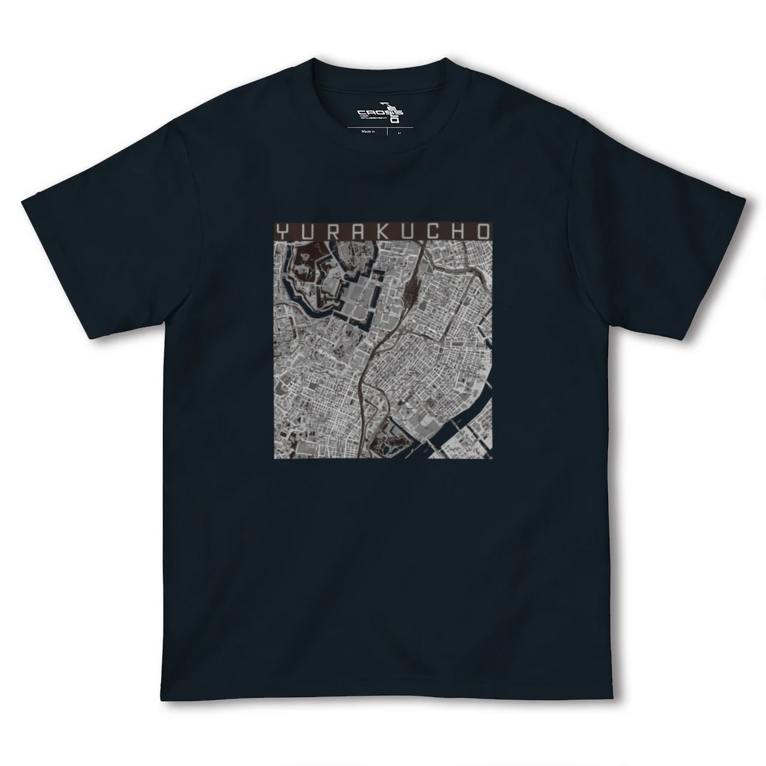 【有楽町(東京都)】地図柄ヘビーウェイトTシャツ