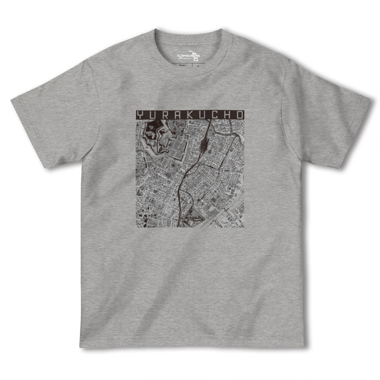 【有楽町(東京都)】地図柄ヘビーウェイトTシャツ