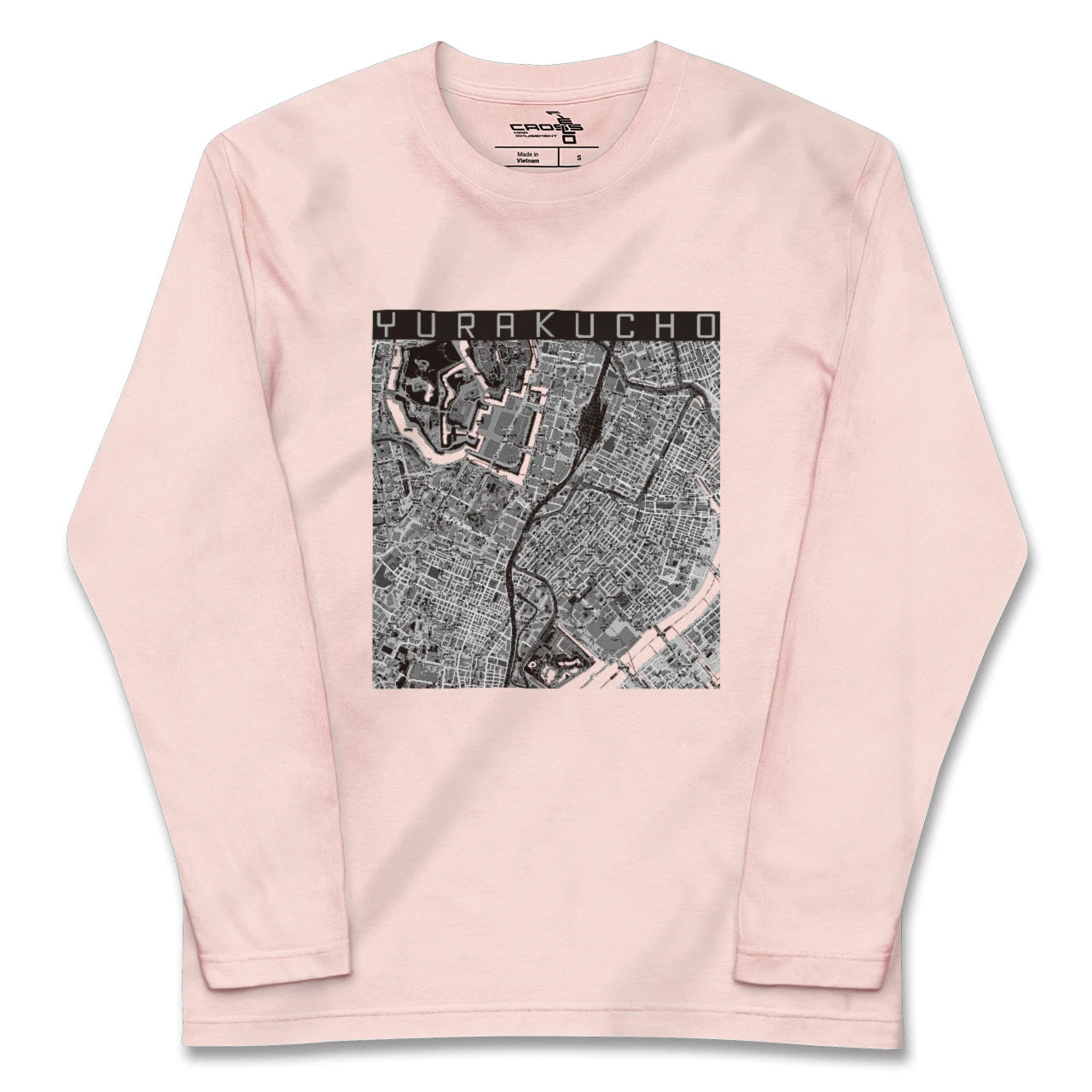 【有楽町(東京都)】地図柄ロングスリーブTシャツ