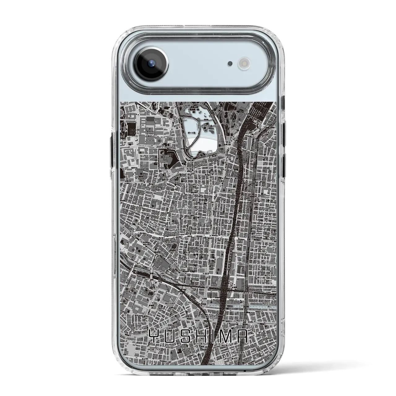 【湯島(東京都)】地図柄iPhoneケース(MagSafeタイプ)