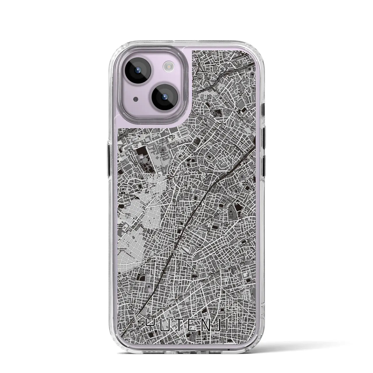【祐天寺(東京都)】地図柄iPhoneケース(MagSafeタイプ)