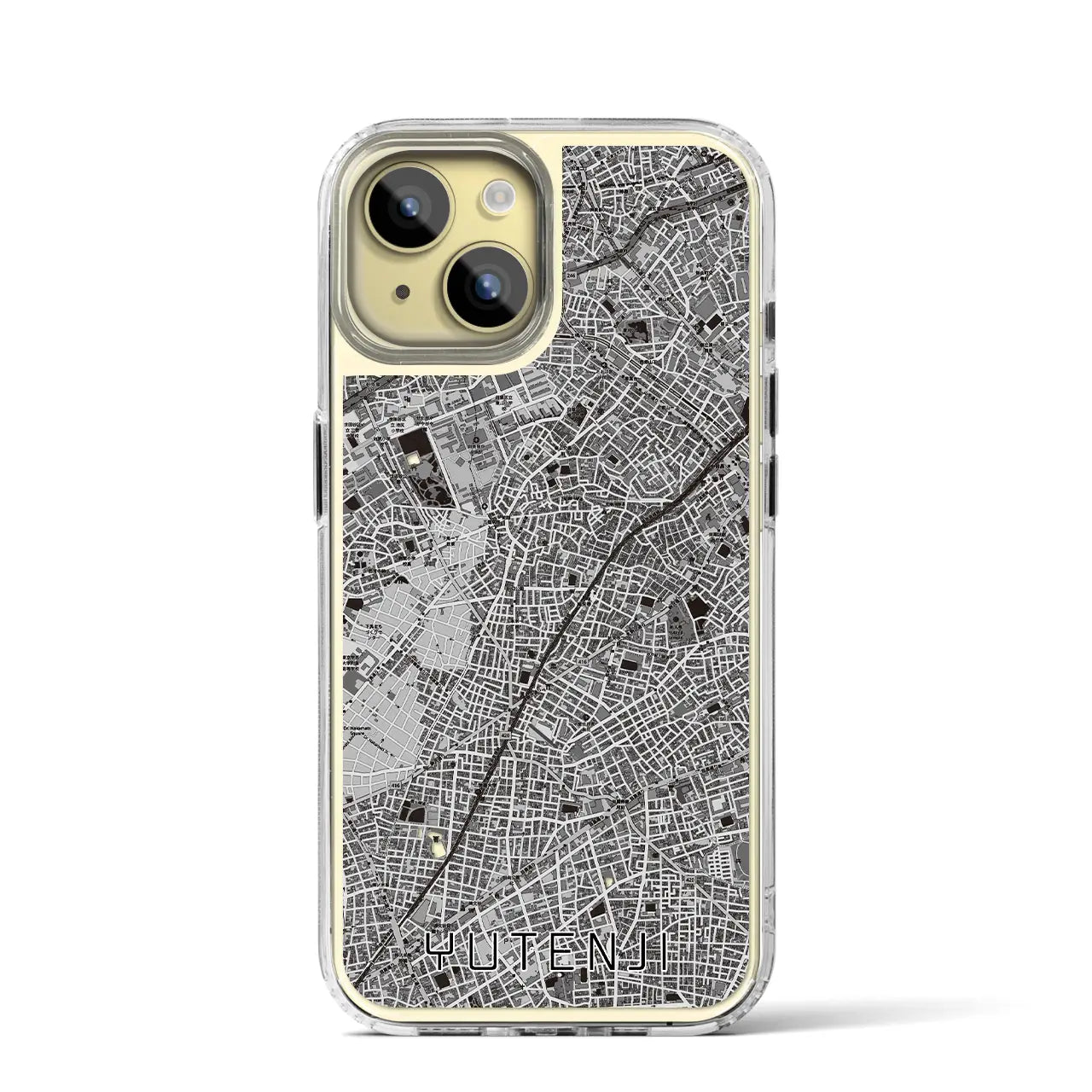【祐天寺(東京都)】地図柄iPhoneケース(MagSafeタイプ)