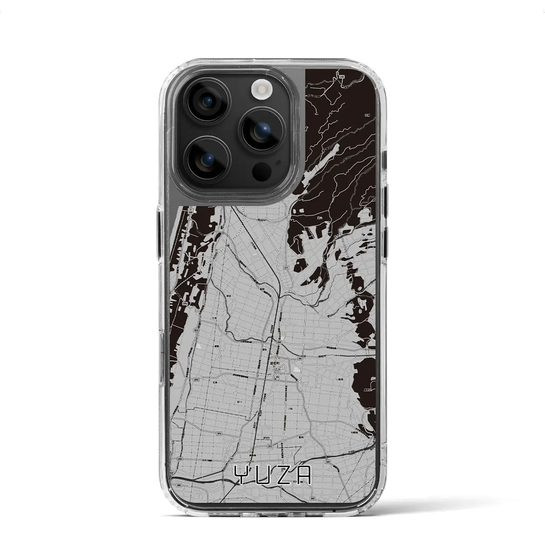 【遊佐(山形県)】地図柄iPhoneケース(MagSafeタイプ)