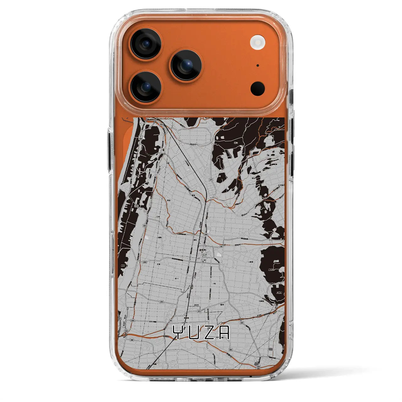 【遊佐(山形県)】地図柄iPhoneケース(MagSafeタイプ)