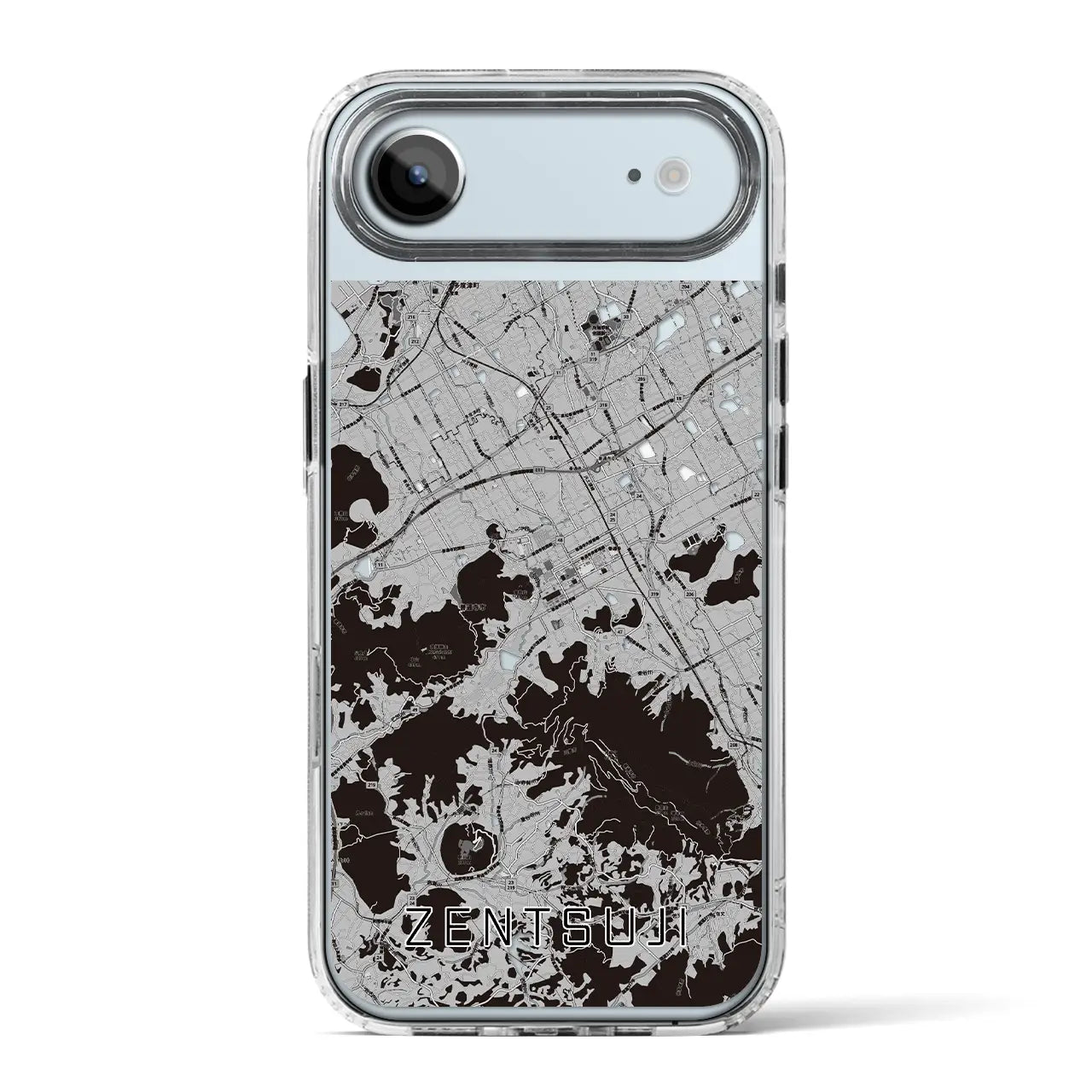 【善通寺(香川県)】地図柄iPhoneケース(MagSafeタイプ)