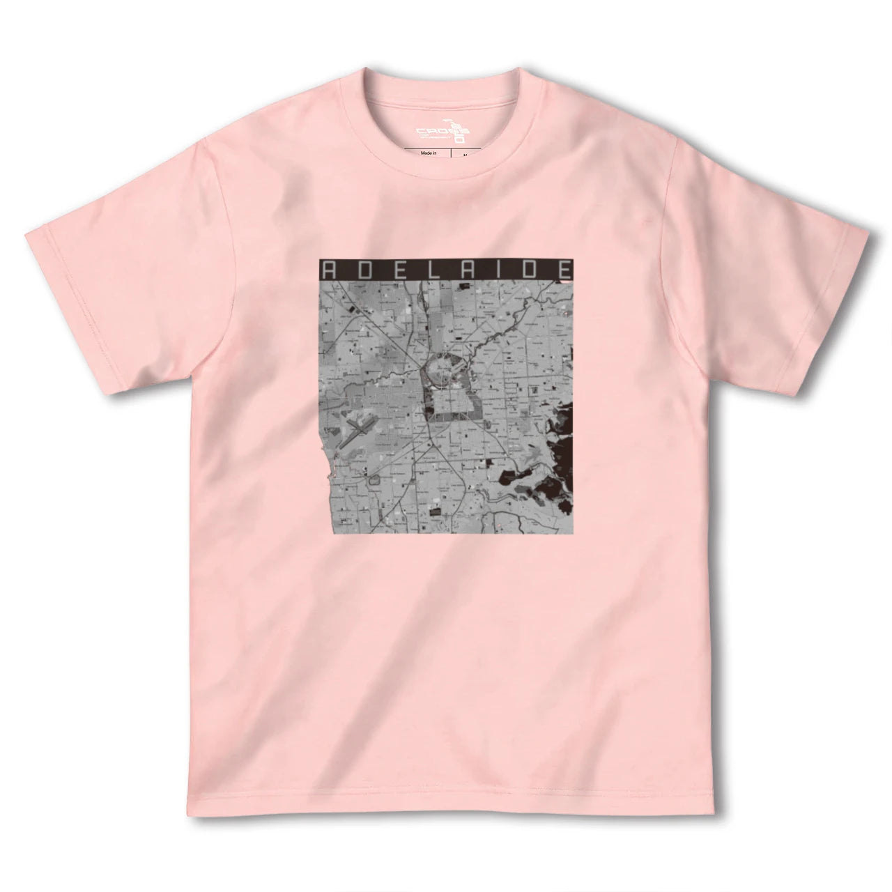 【アデレード(オーストラリア)】地図柄ヘビーウェイトTシャツ