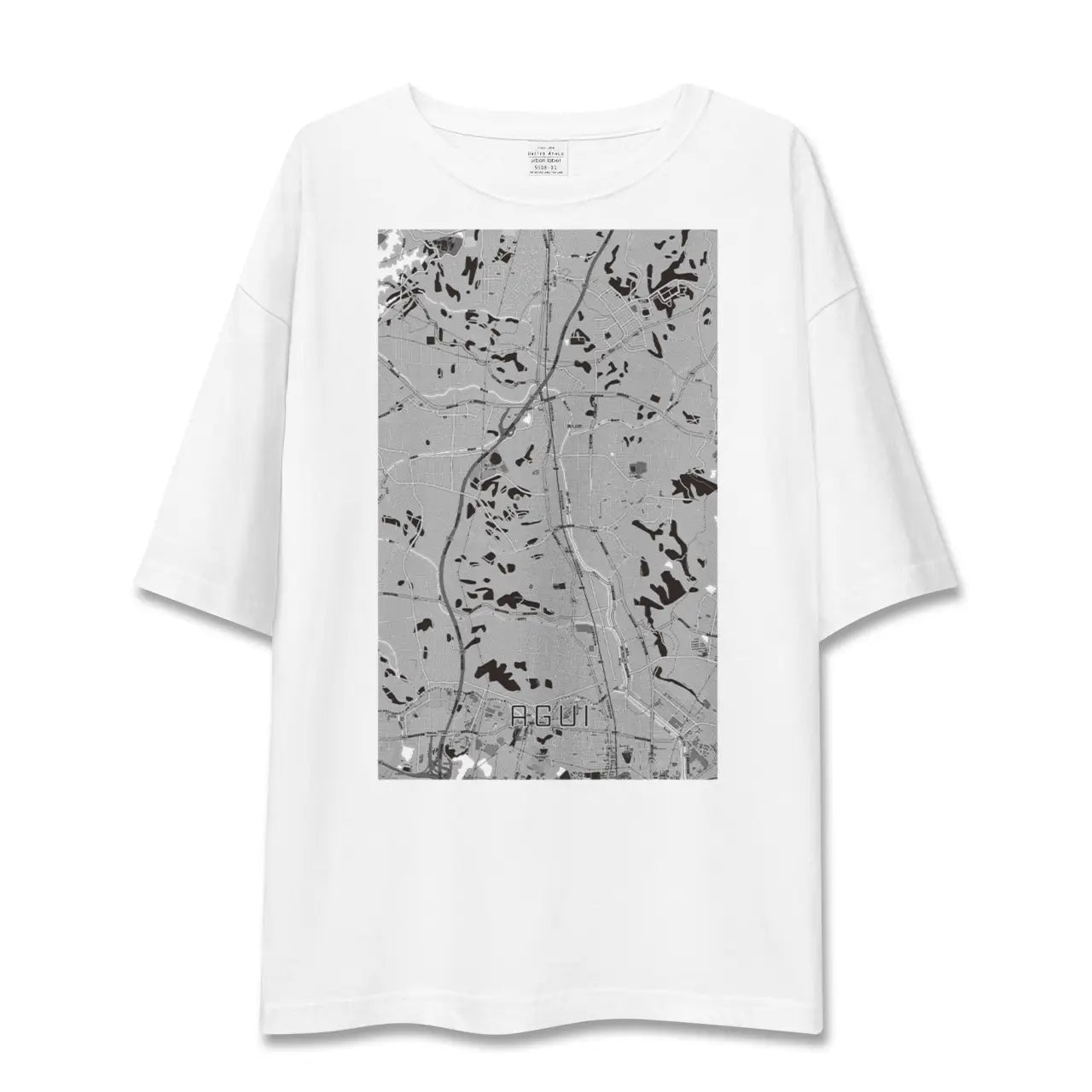 【阿久比(愛知県)】地図柄ビッグシルエットTシャツ