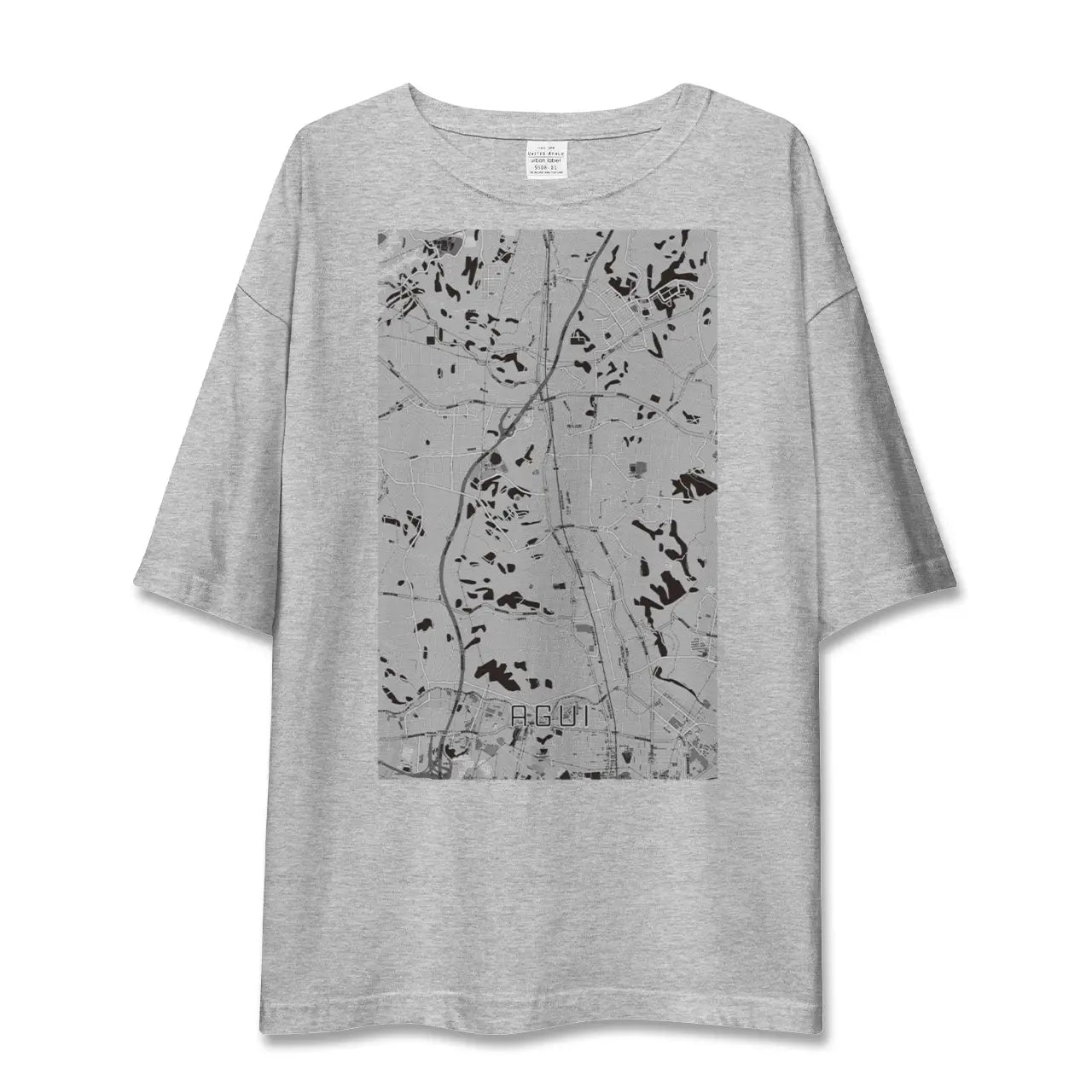 【阿久比(愛知県)】地図柄ビッグシルエットTシャツ