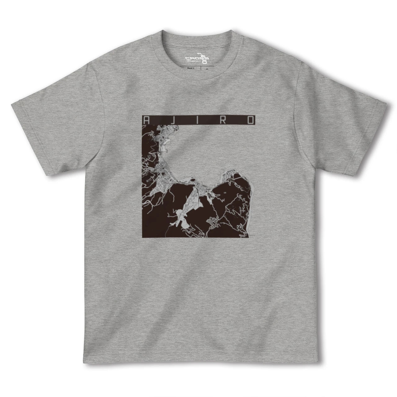 【網代(静岡県)】地図柄ヘビーウェイトTシャツ