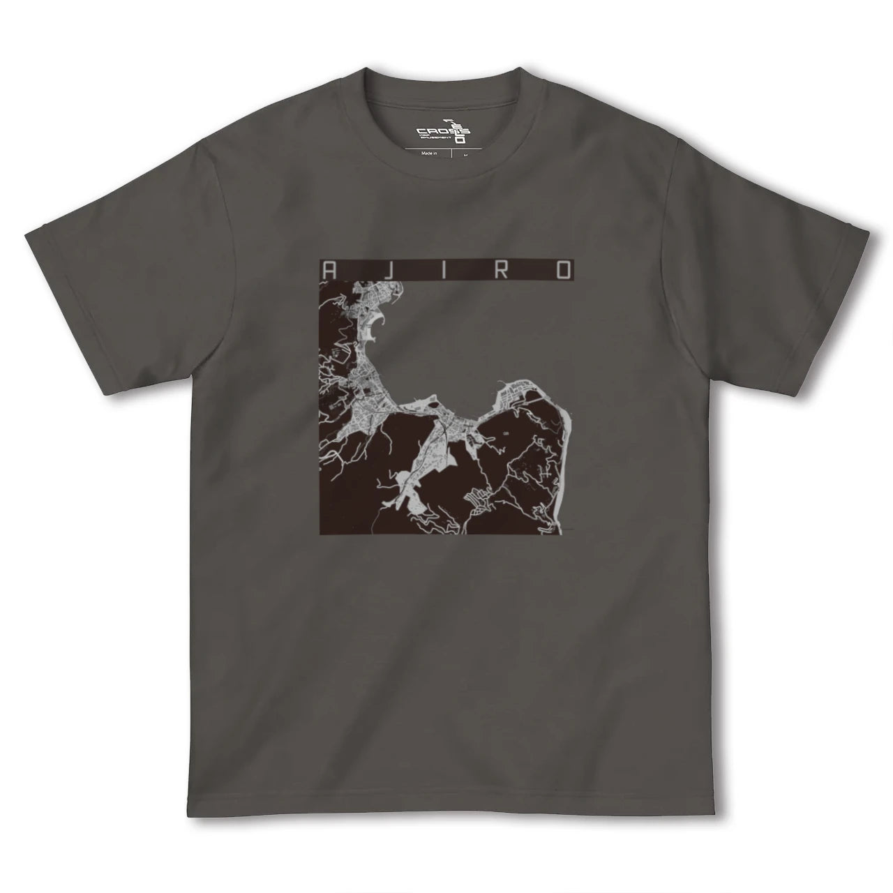 【網代(静岡県)】地図柄ヘビーウェイトTシャツ