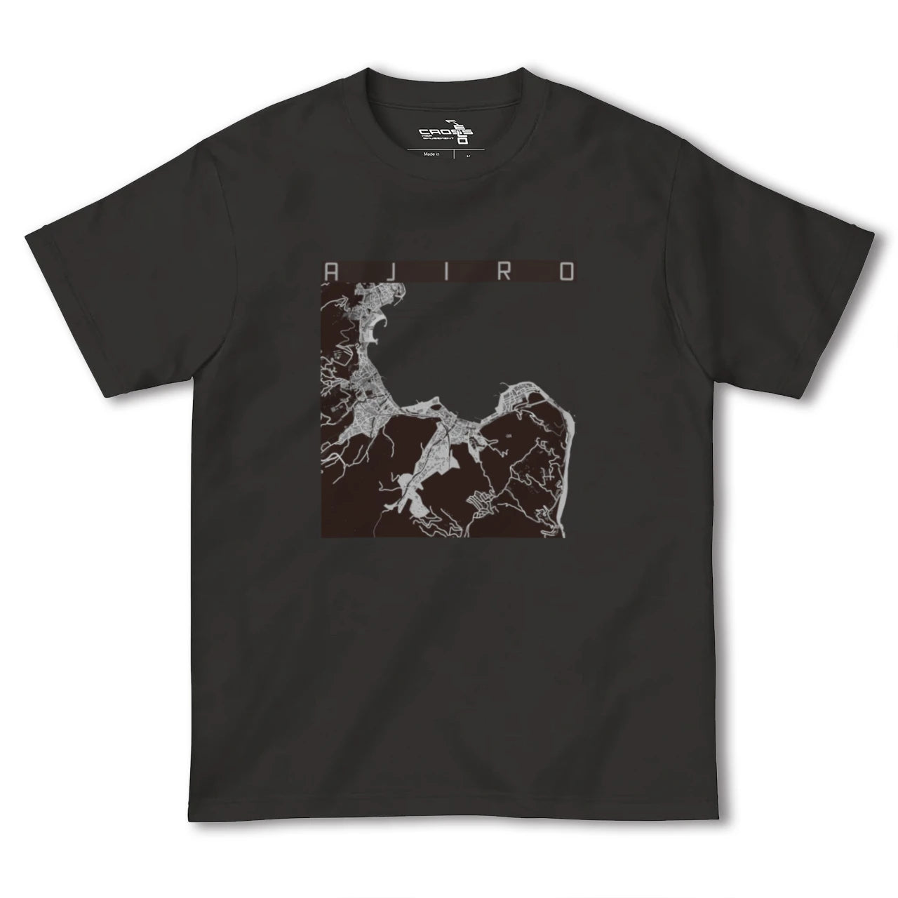 【網代(静岡県)】地図柄ヘビーウェイトTシャツ
