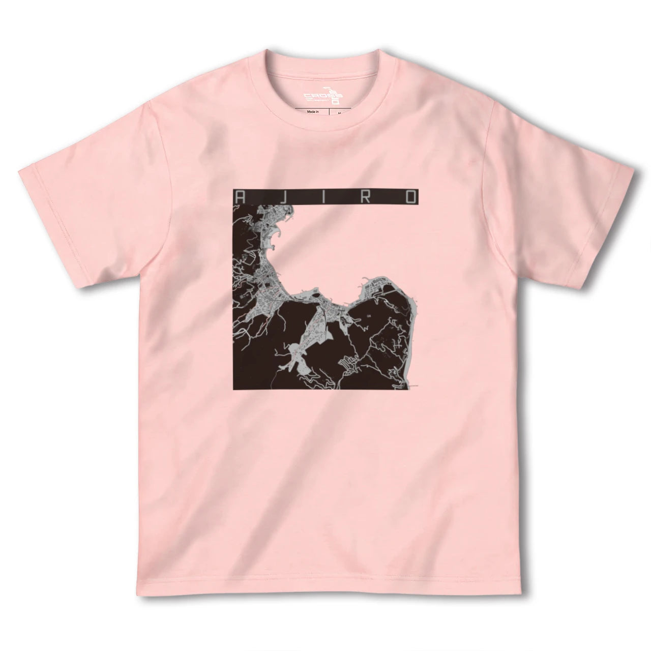 【網代(静岡県)】地図柄ヘビーウェイトTシャツ