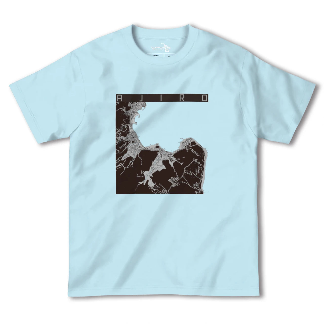 【網代(静岡県)】地図柄ヘビーウェイトTシャツ