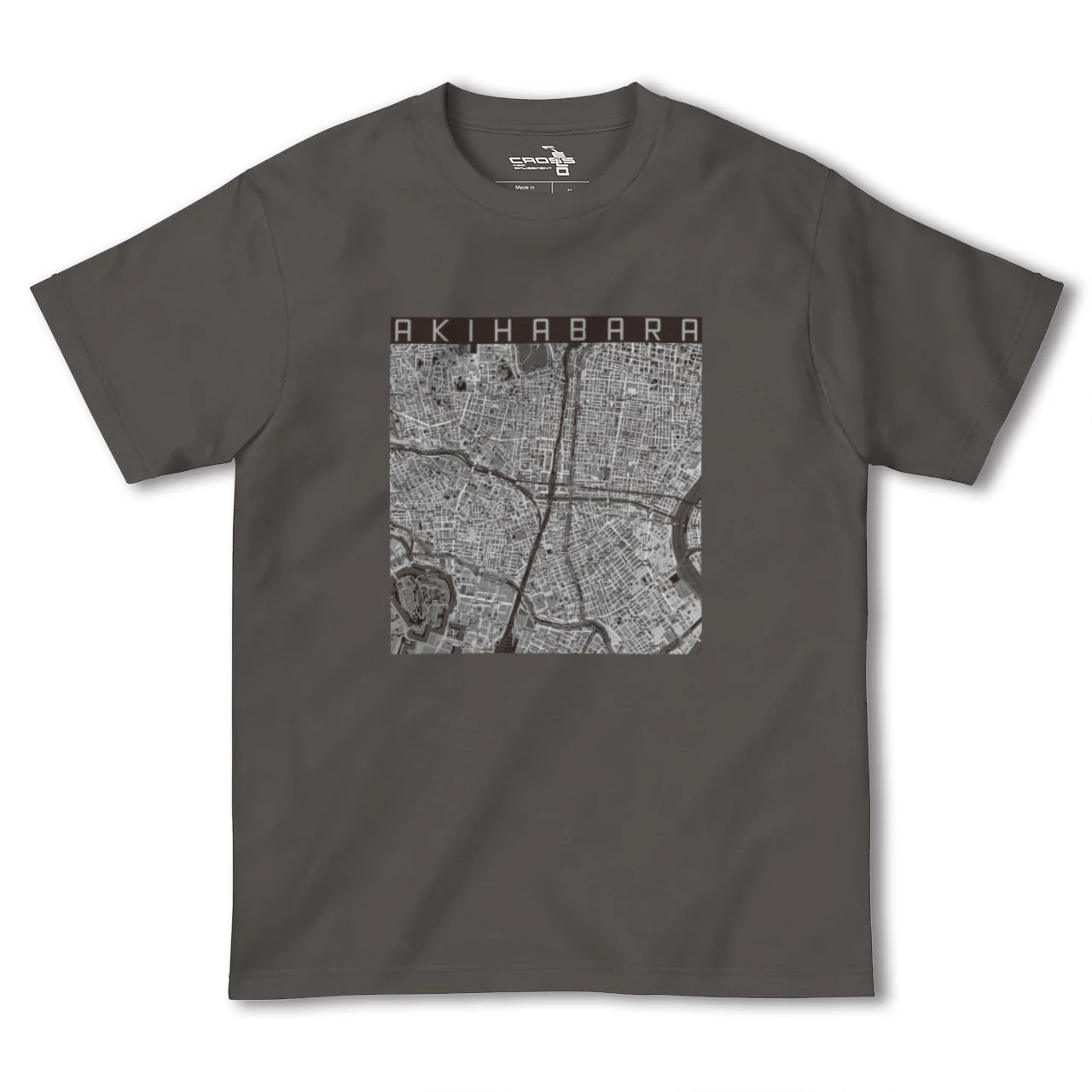 【秋葉原(東京都)】地図柄ヘビーウェイトTシャツ