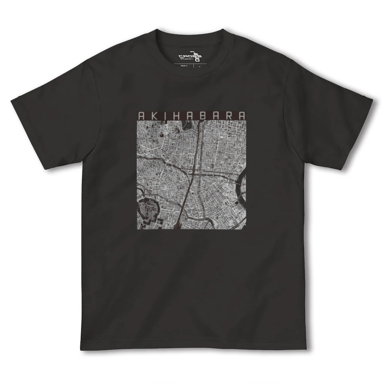 【秋葉原(東京都)】地図柄ヘビーウェイトTシャツ