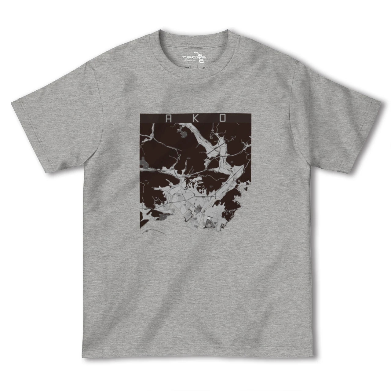 【赤穂(兵庫県)】地図柄ヘビーウェイトTシャツ