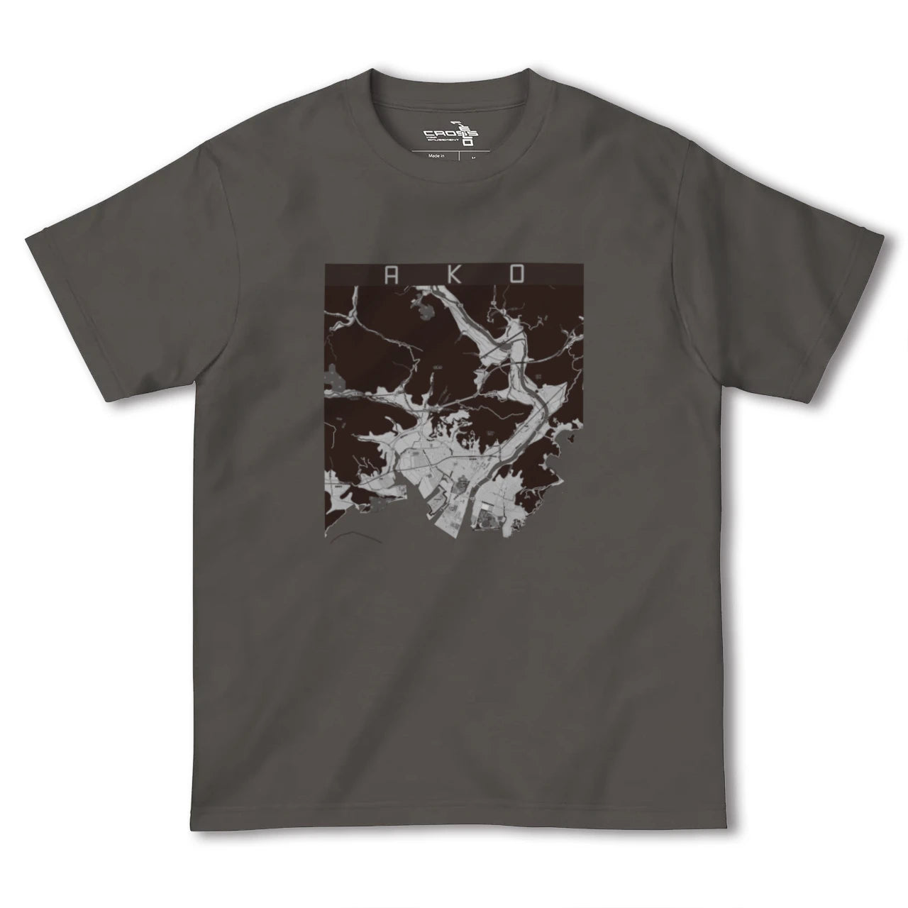【赤穂(兵庫県)】地図柄ヘビーウェイトTシャツ