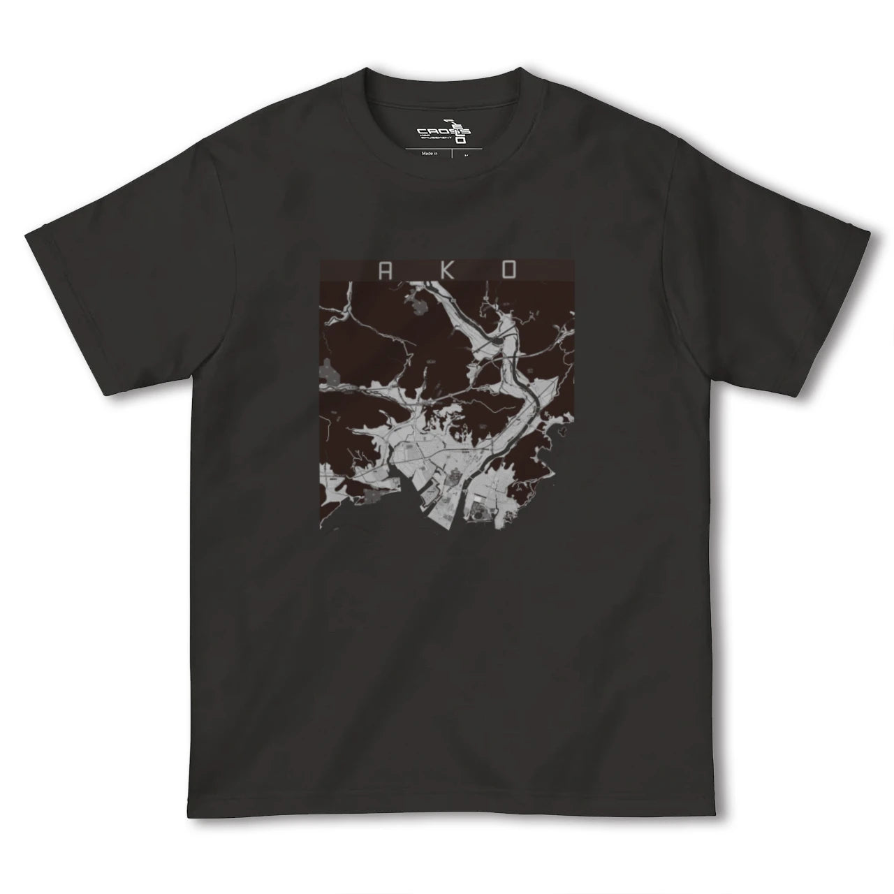 【赤穂(兵庫県)】地図柄ヘビーウェイトTシャツ