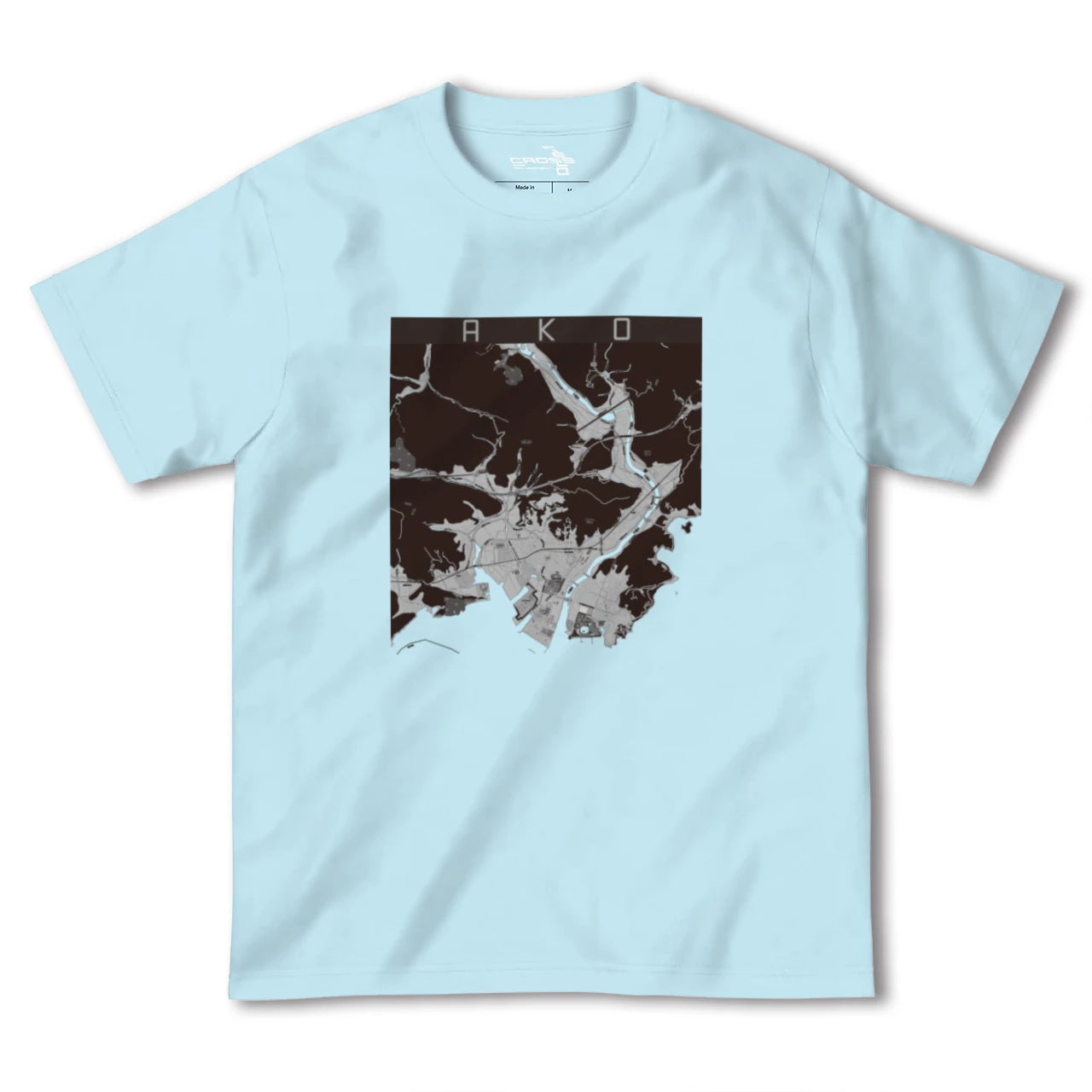 【赤穂(兵庫県)】地図柄ヘビーウェイトTシャツ