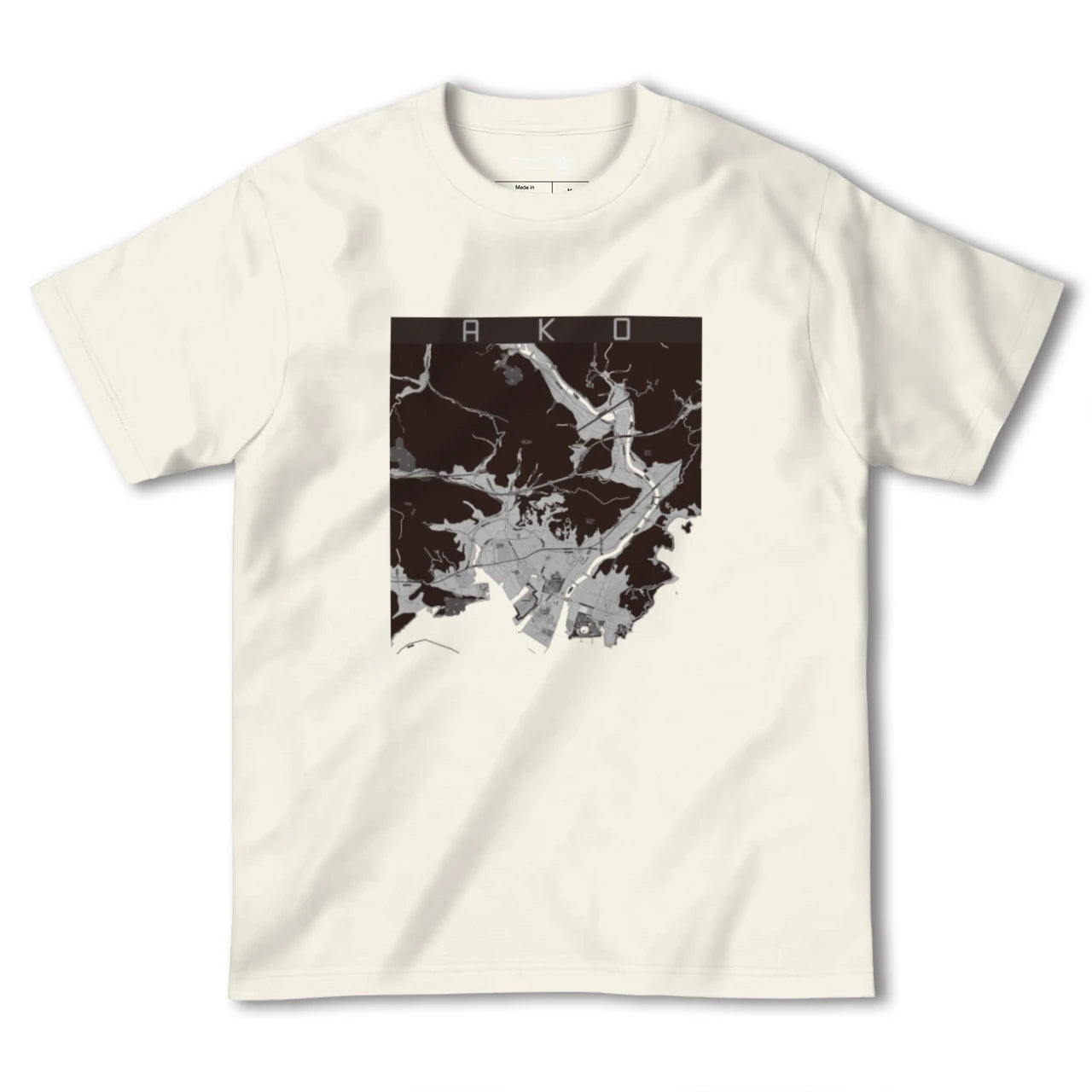 【赤穂(兵庫県)】地図柄ヘビーウェイトTシャツ