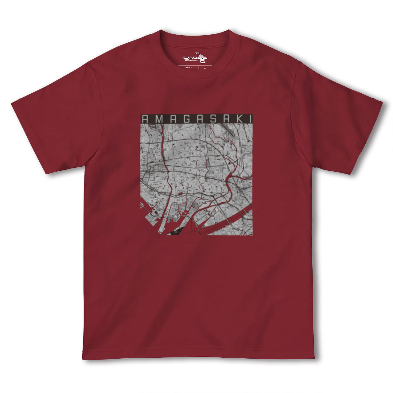 【尼崎(兵庫県)】地図柄ヘビーウェイトTシャツ