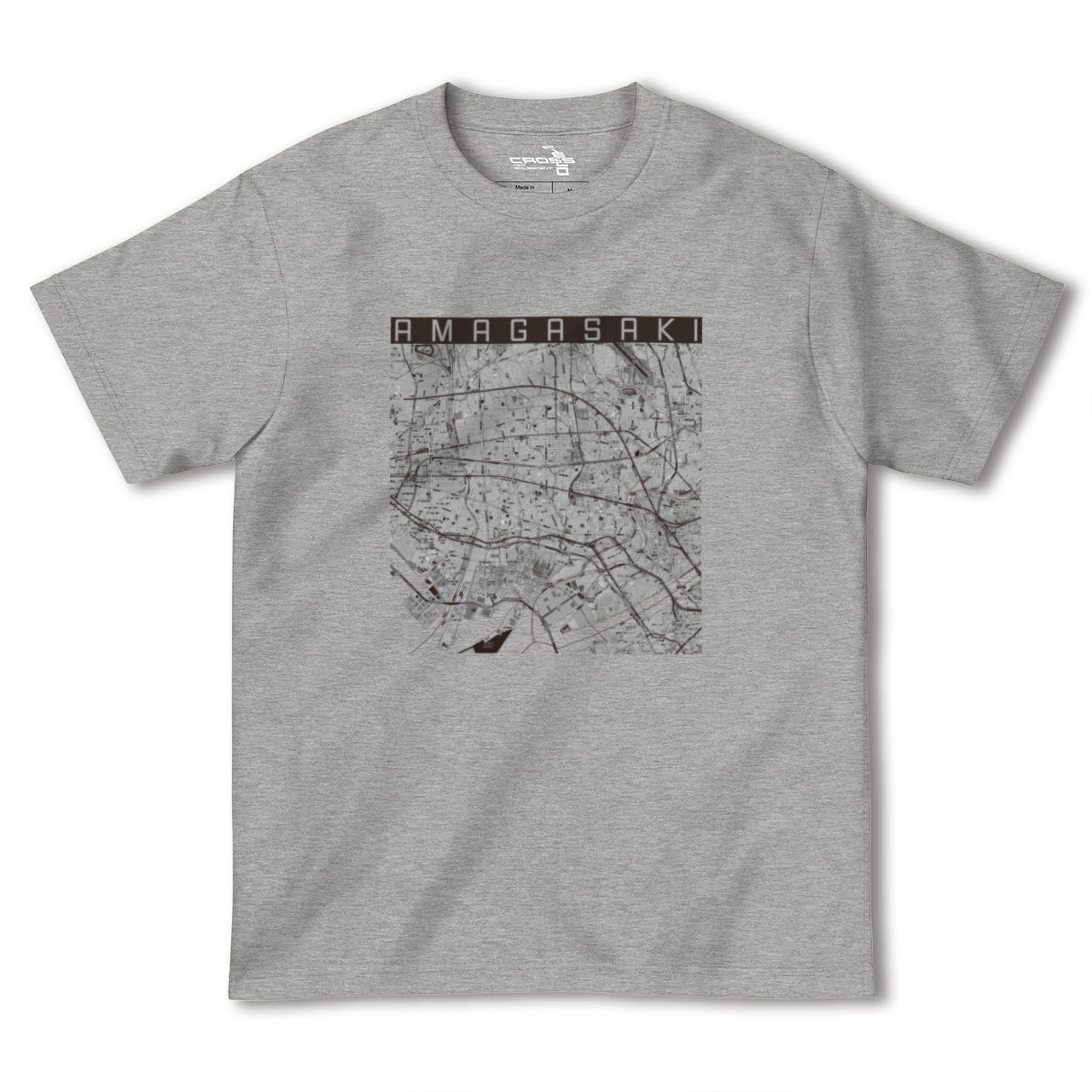 【尼崎(兵庫県)】地図柄ヘビーウェイトTシャツ