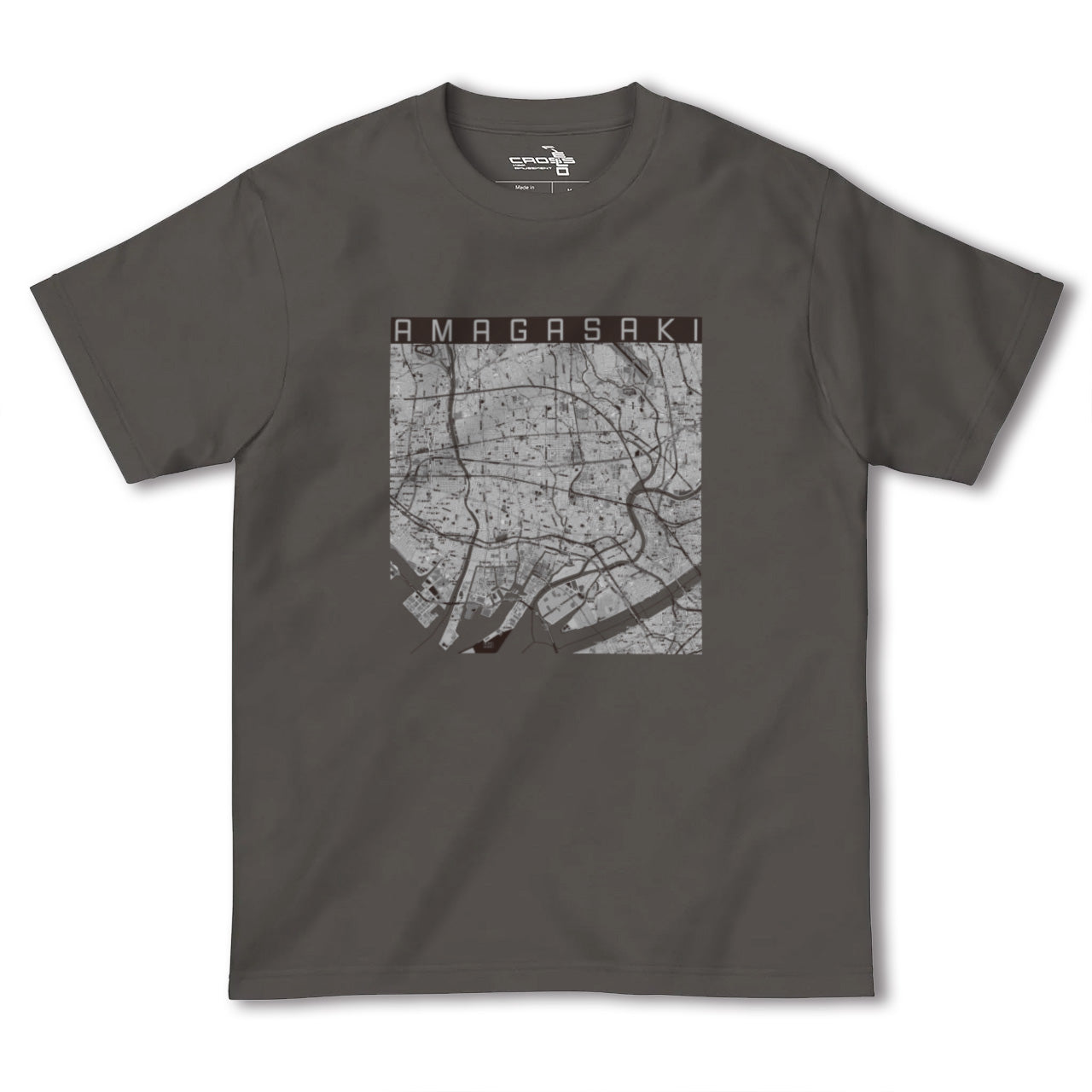 【尼崎(兵庫県)】地図柄ヘビーウェイトTシャツ