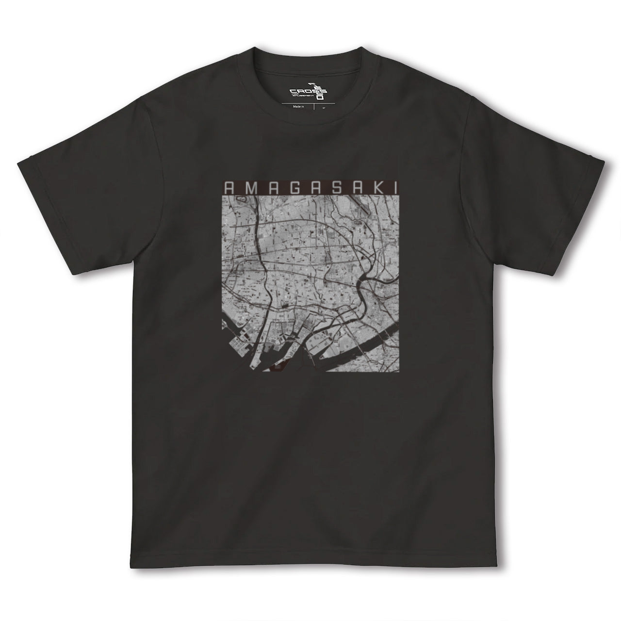 【尼崎(兵庫県)】地図柄ヘビーウェイトTシャツ